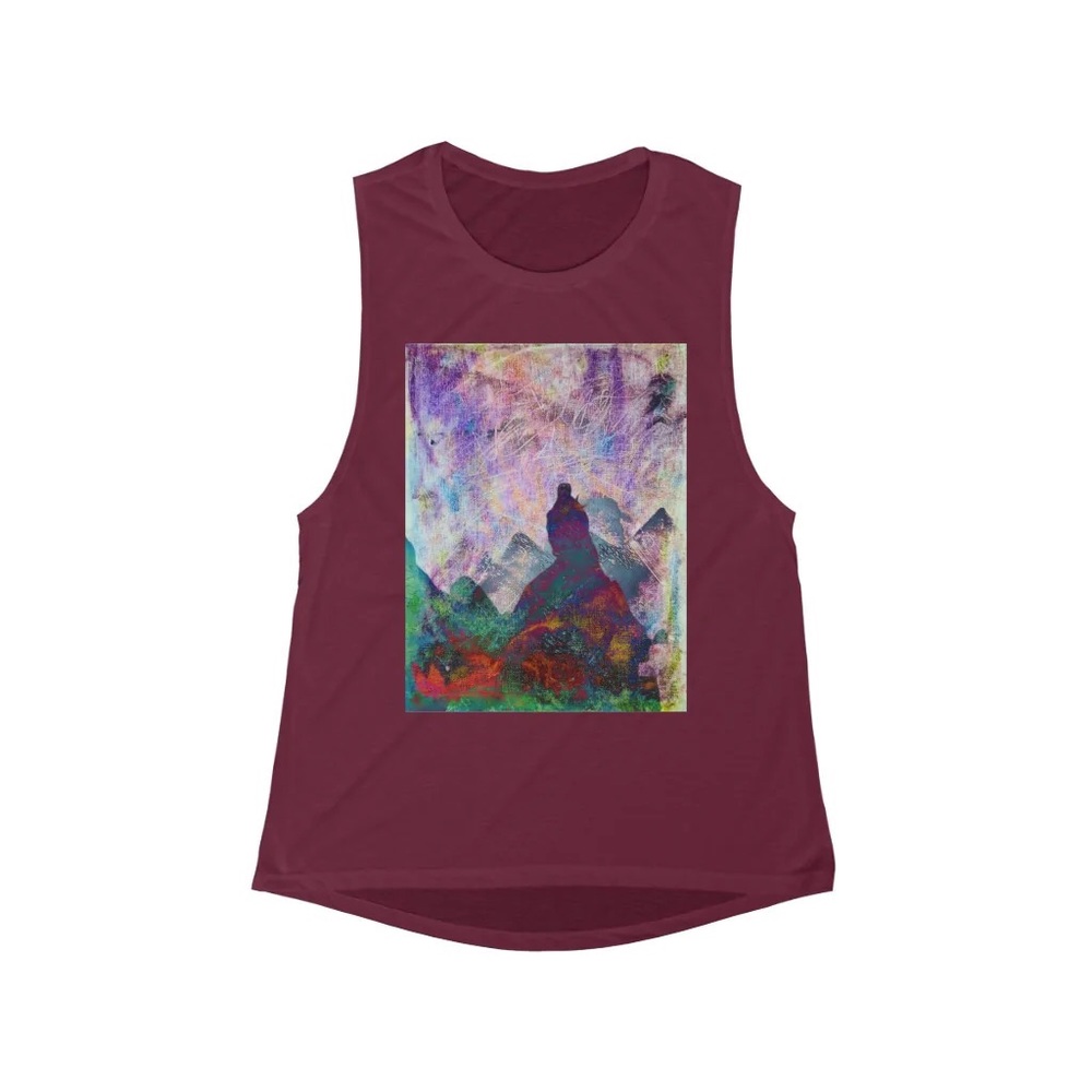 Lotus Focus Sleeveless Shiva Tank